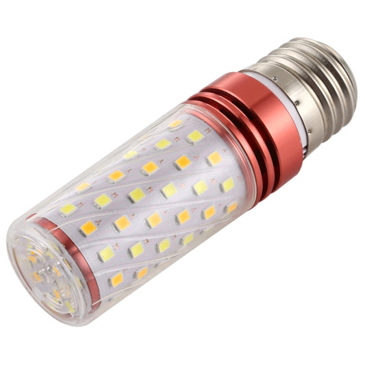 E27 16W 700LM 84LEDs Three-Color Dimming Corn Light Bulb SMD 2835 by bashfashion