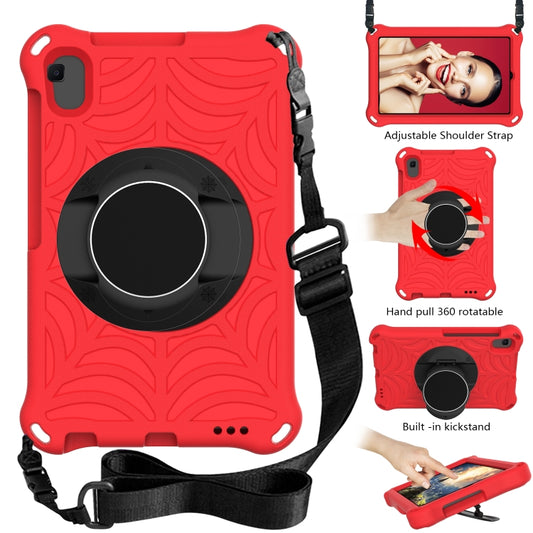 For Samsung Galaxy Tab A 8.4 2020 SM-T307U Spider King EVA Protective Case with Adjustable Shoulder Strap & Holder(Red) by bashfashion