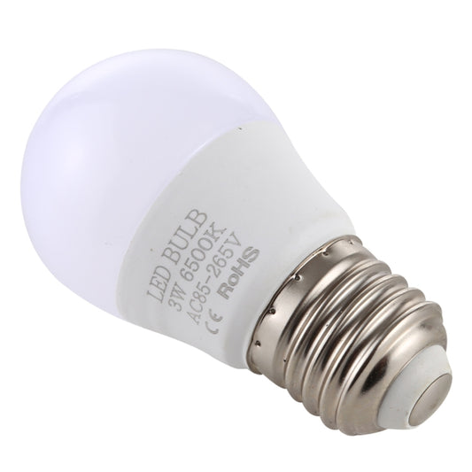 3W 270LM LED Energy-Saving Bulb White Light 6000-6500K AC 85-265V by bashfashion