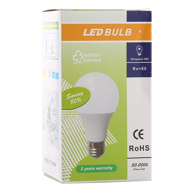 5W 40LM LED Energy-Saving Bulb White Light 6000-6500K AC 85-265V by bashfashion