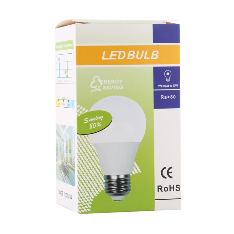 7W 630LM LED Energy-Saving Bulb White Light 6000-6500K AC 85-265V by bashfashion