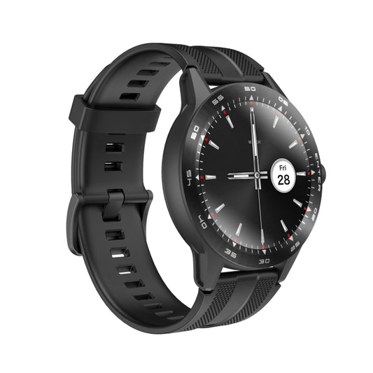 CR211 1.3 inch TFT Color Screen 5ATM Waterproof Smart Watch, Support Sleep Monitoring / Heart Rate Monitoring / Blood Oxygen Monitoring / Incoming Call & Information Reminder(Black) by bashfashion