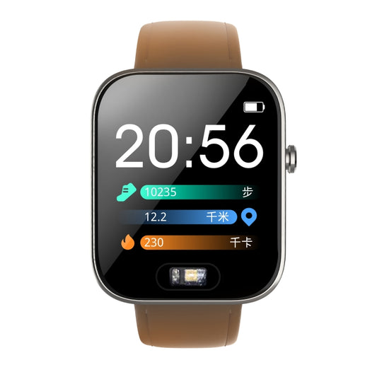 H1 1.3 inch TFT Screen IP68 Waterproof Smart Watch, Support Sleep Monitoring / Heart Rate Monitoring / ECG Electrocardiogram / Vascular Management / Body Temperature Monitoring(Orange) by bashfashion