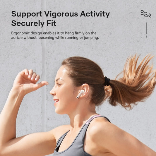 ROCK EB300 Bluetooth 5.1 TWS Stereo Wireless Bluetooth Earphone(White) by ROCK