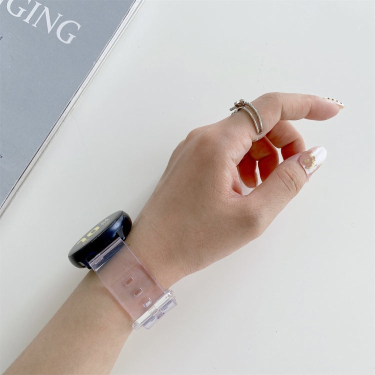 For Samsung Gear S3/Garmin Venu 2 22mm Universal Discoloration in Sun Silicone Watch Band(Pink) by bashfashion