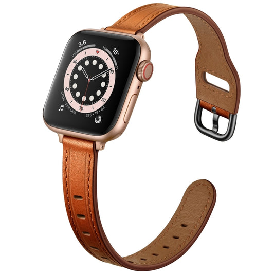 Women Starry Sky Style Leather Watch Band For Apple Watch Series 9&8&7 41mm / SE 3&SE 2&6&SE&5&4 40mm / 3&2&1 38mm(Brown Black Buckle) by bashfashion