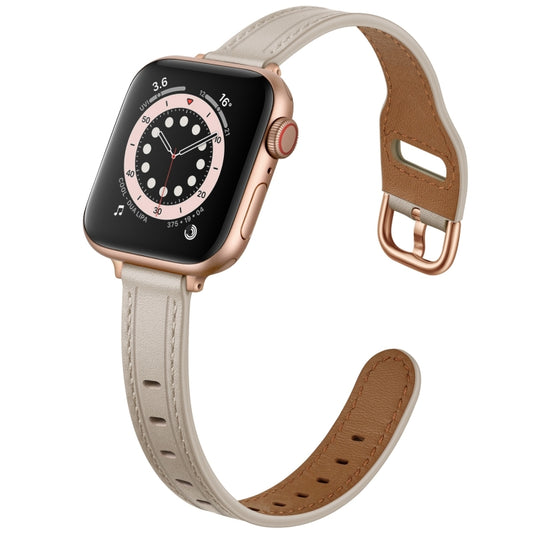 Women Starry Sky Style Leather Watch Band For Apple Watch Ultra 49mm&Watch Ultra 2 49mm / Series 9&8&7 45mm / SE 3&SE 2&6&SE&5&4 44mm / 3&2&1 42mm(Creamy-white) by bashfashion
