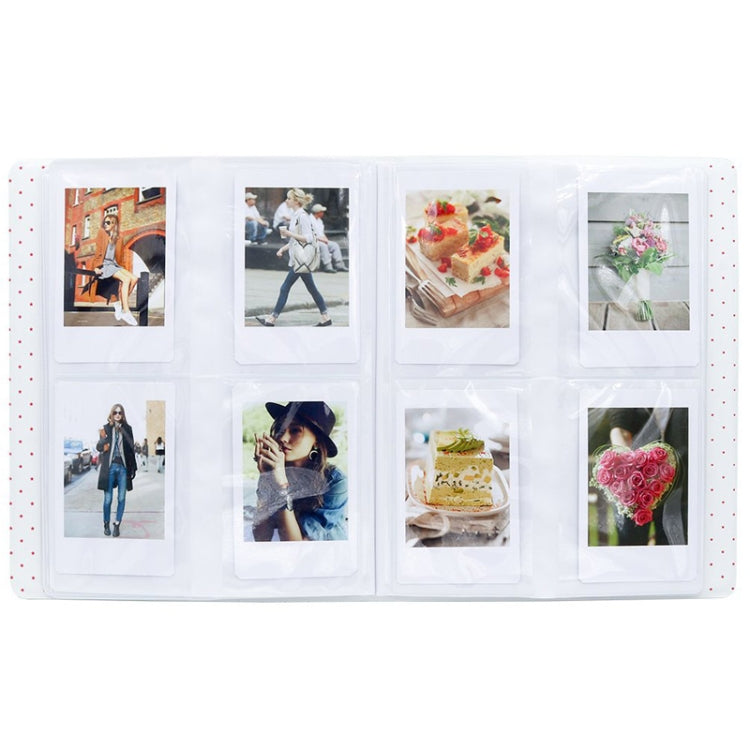 128 Pockets Photo Book Album Name Card Holder for Fujifilm Instax Mini 8 /7s /70 /25 /50s /90(Sky Blue) by bashfashion