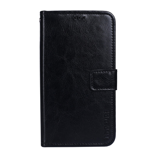 idewei Crazy Horse Texture Horizontal Flip Leather Case with Holder & Card Slots & Wallet For Tecno Camon 17(Black) by idewei