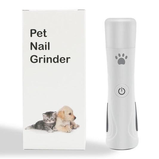 RC-306 Animal Nail Grinder USB Automatic Manicure(White) by bashfashion