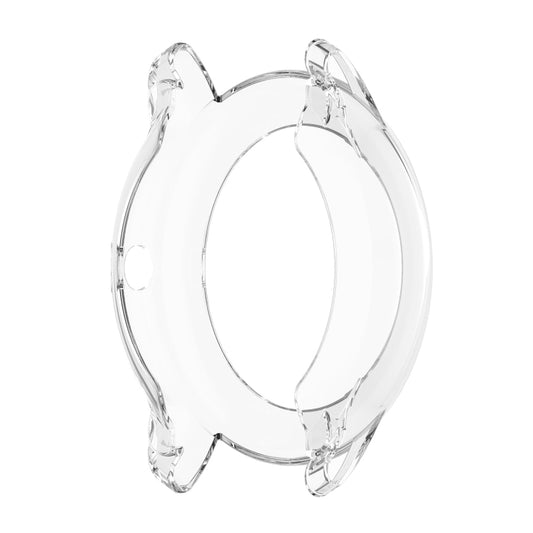 For Xiaomi IMILAB KW66 / YAMAY SW022 Half Coverage Hollowed TPU Protective Case(Transparent White) by bashfashion