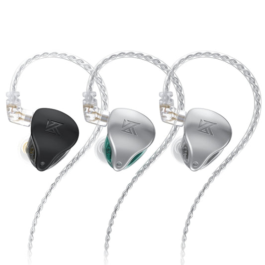 KZ AST 24-unit Balance Armature Monitor HiFi In-Ear Wired Earphone With Mic(Green) by KZ
