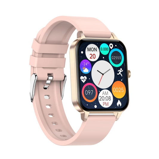 MX7 1.69 inch IPS Touch Screen IP68 Waterproof Smart Watch, Support Sleep Monitoring / Heart Rate Monitoring / Bluetooth Call / Body Temperature Monitoring(Rose Gold) by bashfashion