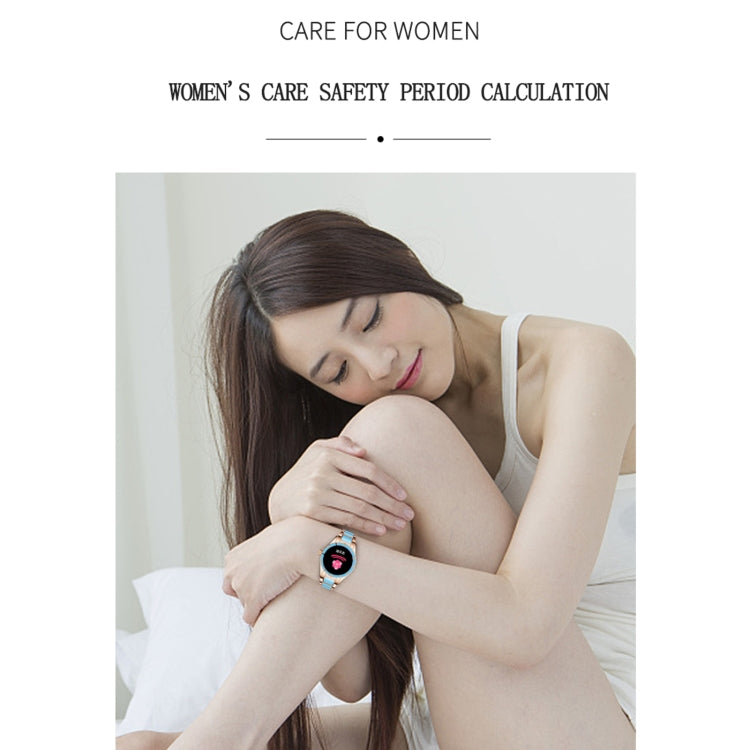 Z73 1.09 inch Touch Screen Smart Bracelet, Support Sleep Monitoring / Heart Rate Monitoring / Voice Control / Women Menstrual Cycle Reminder(Pink) by bashfashion