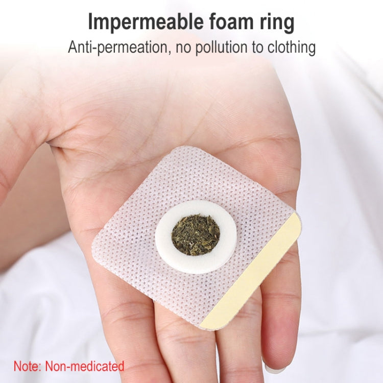 50pcs 043 Non-woven Stickers Wound Anti-seepage Three-volt Medicinal Patch, Size:8x8x4cm (Square) by bashfashion