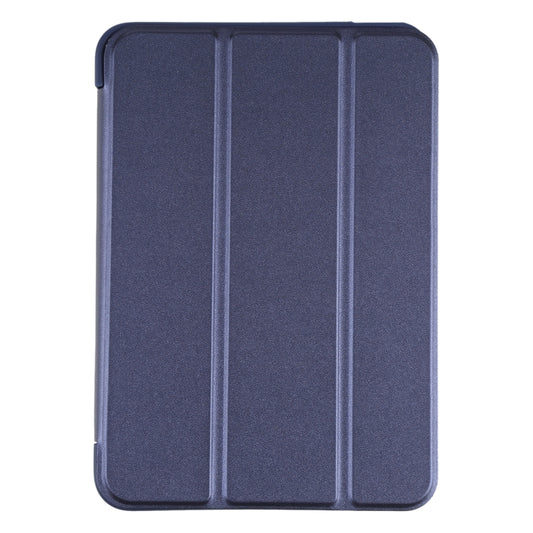 For iPad mini 2024 / mini 6 GEBEI Shockproof Horizontal Flip Tablet Case with Three-folding Holder(Royal Blue) by GEBEI
