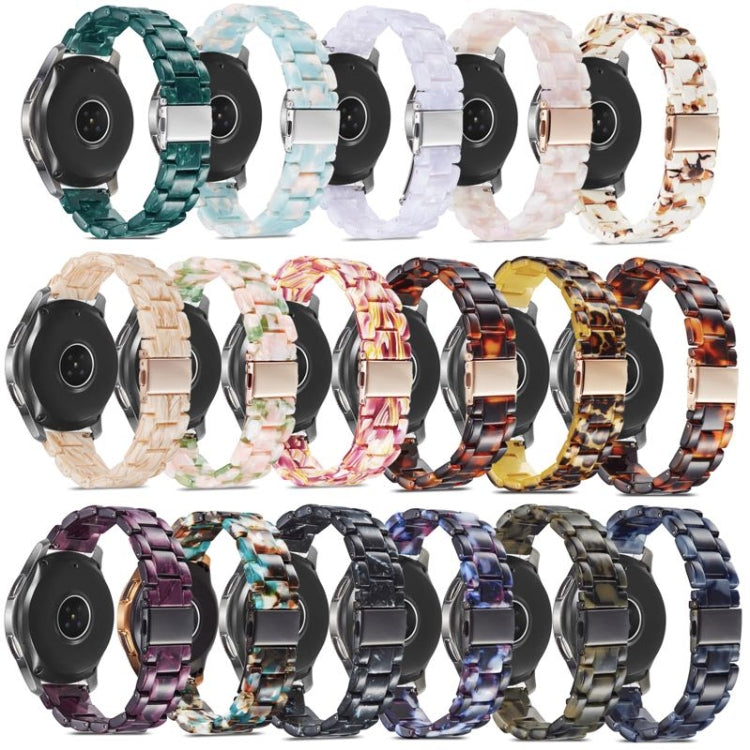 For Samsung Galaxy Watch4 40mm / 44mm Resin Watch Band(10) by bashfashion
