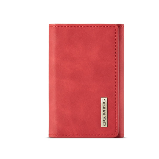 DG.MING M1 Series 3-Fold Multi Card Wallet(Red) by DG.MING