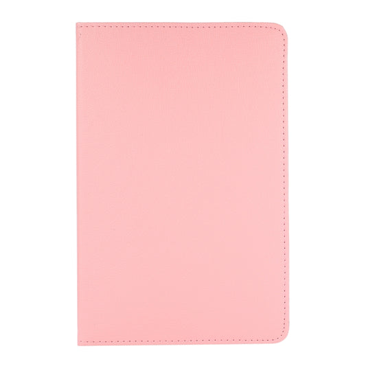 For Samsung Galaxy Tab A8 360 Degree Rotation Litchi Texture Tablet Leather Case with Holder & Sleep / Wake-up Function(Pink) by bashfashion