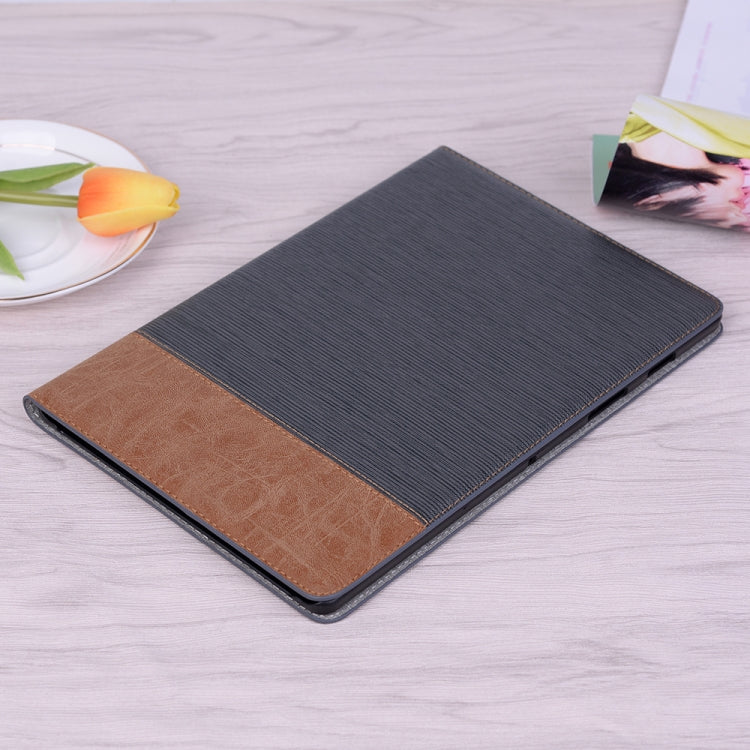 For Samsung Galaxy Tab A7 Lite T220/T225 Cross Texture Leather Tablet Case(Dark Grey) by bashfashion