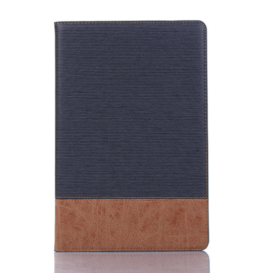 For Samsung Galaxy Tab A7 Lite T220/T225 Cross Texture Leather Tablet Case(Dark Blue) by bashfashion