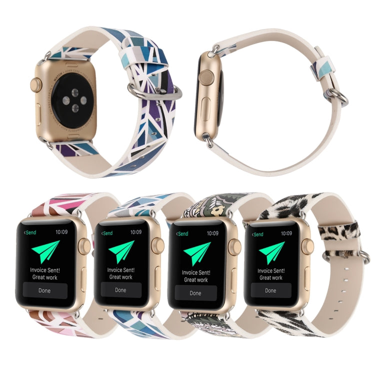 For Apple Watch Series 9&8&7 41mm / SE 3&SE 2&6&SE&5&4 40mm / 3&2&1 38mm Fashion Strap Watch Band(Red) by bashfashion