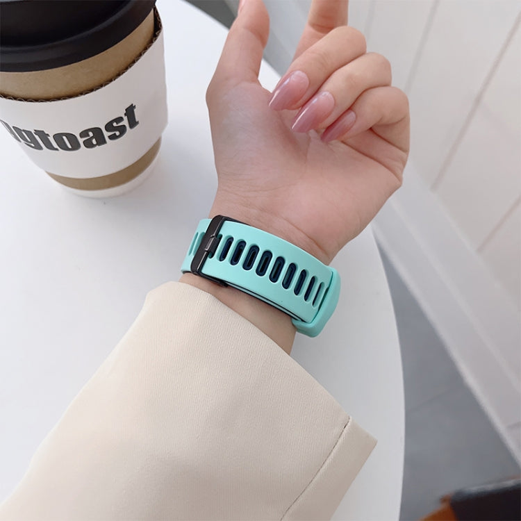 Silicone Watch Band For Apple Watch Ultra 49mm&Watch Ultra 2 49mm / Series 9&8&7 45mm / SE 3&SE 2&6&SE&5&4 44mm / 3&2&1 42mm(Blue + Grey) by bashfashion