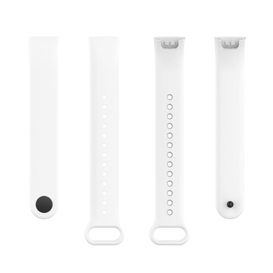 For Xiaomi Redmi Smart Band Pro Silicone Watch Band(White) by bashfashion