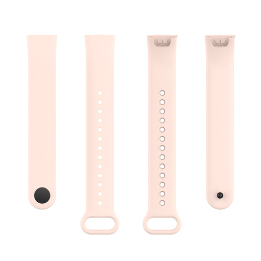 For Xiaomi Redmi Smart Band Pro Silicone Watch Band(Light Pink) by bashfashion