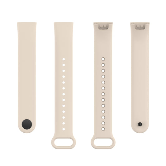 For Xiaomi Redmi Smart Band Pro Silicone Watch Band(Ivory) by bashfashion