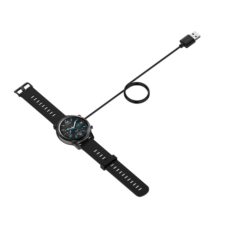 For Boat Watch Flash Smart Watch Charging Cable, Length: 1m(Black) by bashfashion