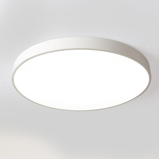 Macaron LED Round Ceiling Lamp, White Light, Size:60cm(White) by bashfashion
