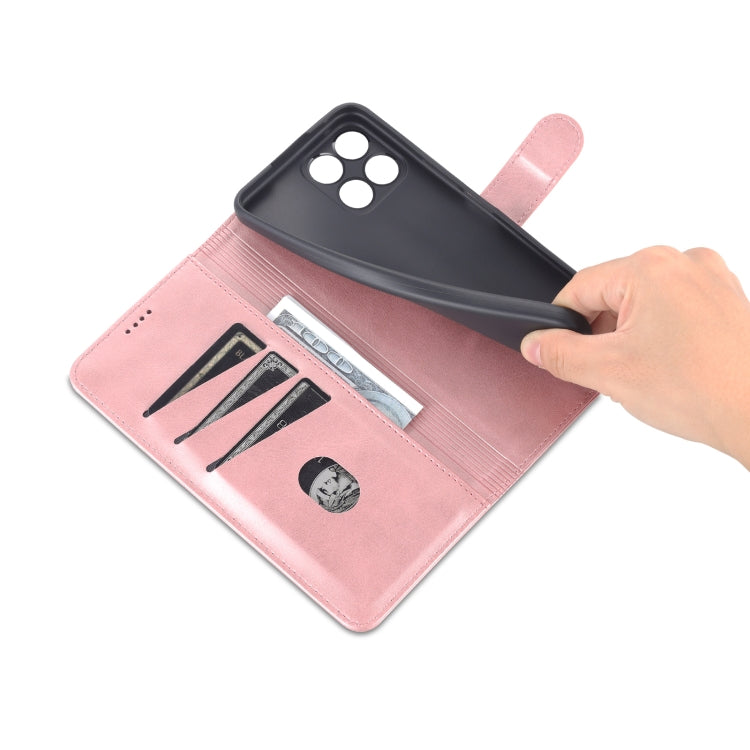 For Honor X30i AZNS Skin Feel Calf Texture Horizontal Flip Leather Phone Case(Rose Gold) by AZNS