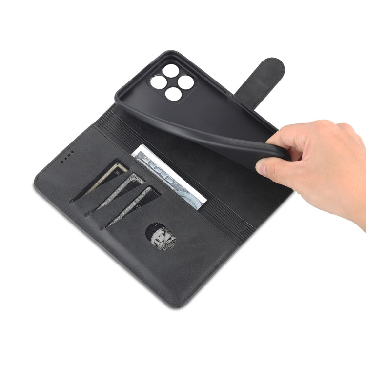 For Honor X30i AZNS Skin Feel Calf Texture Horizontal Flip Leather Phone Case(Black) by AZNS