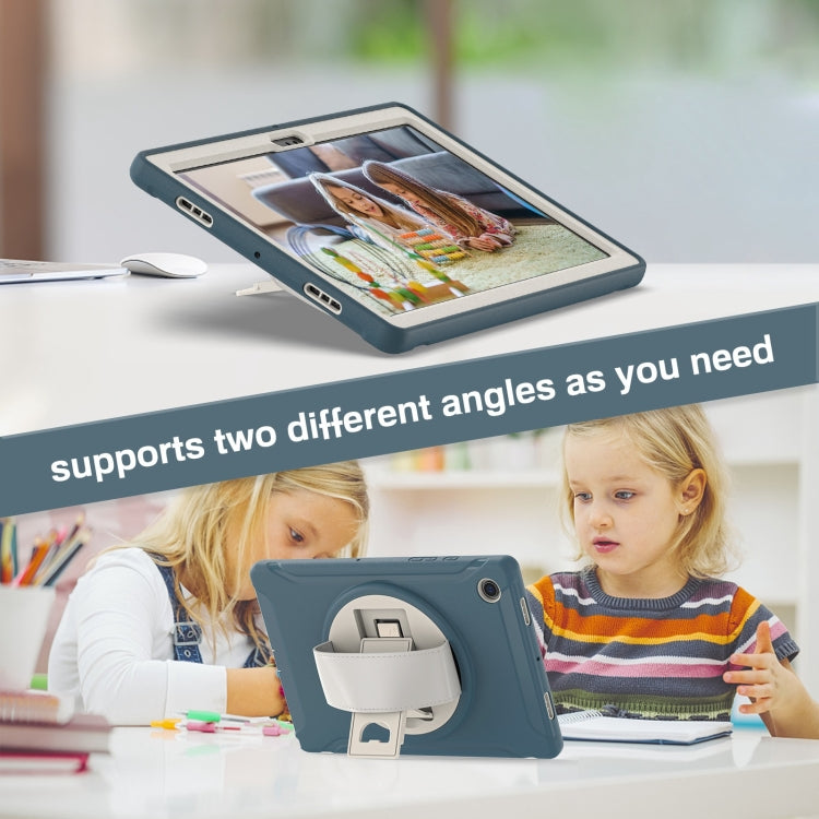 For Samsung Galaxy Tab A8 10.5 2021 Shockproof TPU + PC Tablet Case(Cornflower Blue) by bashfashion