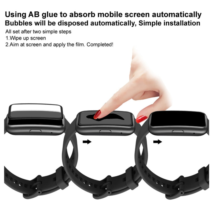 For Garmin Venu SQ IMAK HD High Transparent Wear-resistant Watch Screen Protective Film by imak