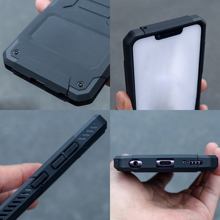 For Honor Play FATBEAR Armor Shockproof Cooling Phone Case(Black) by FATBEAR