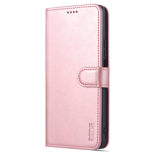 For Honor X30 AZNS Skin Feel Calf Texture Horizontal Flip Leather Phone Case(Rose Gold) by AZNS