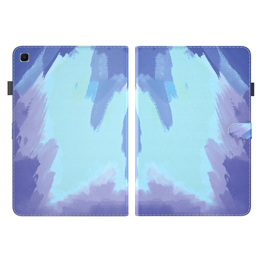 For Samsung Galaxy Tab S5e/T720/T725 Watercolor Pattern Flip Leather Tablet Case(Winter Snow) by bashfashion