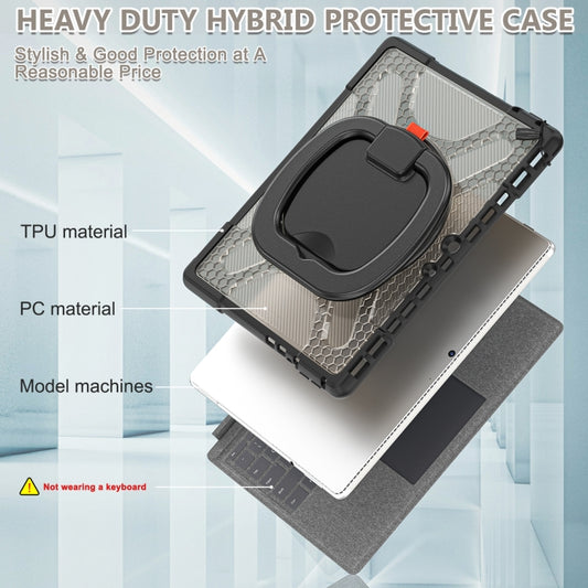 For MicroSoft Surface Pro 8 TPU + PC Tablet Case(Tea Color) by bashfashion