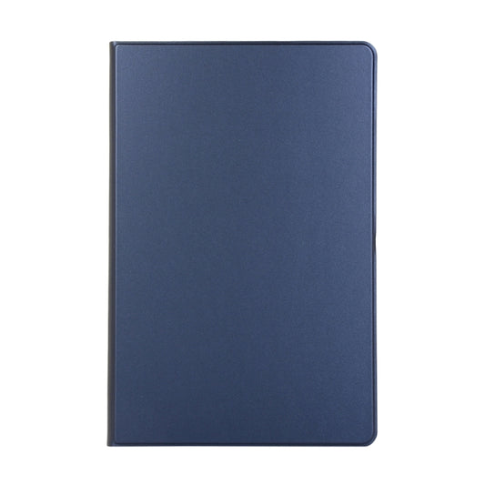 For Samsung Galaxy Tab S8 Ultra Elasticity Leather Tablet Case with Holder(Dark Blue) by bashfashion