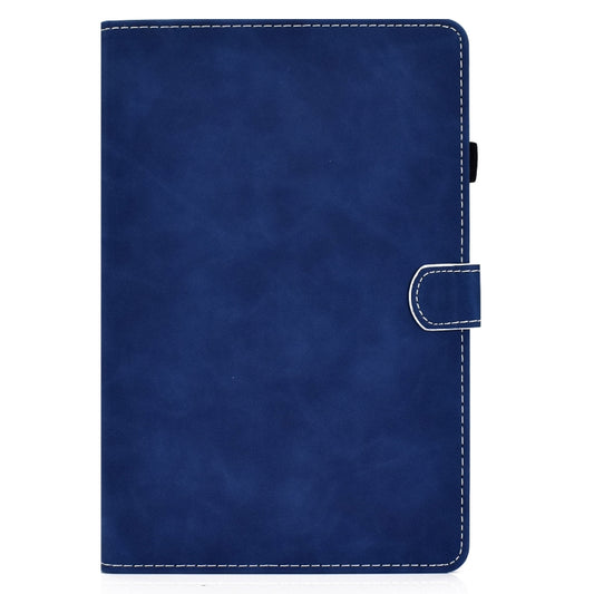 For Samsung Galaxy Tab S8 / S7 Cowhide Texture Smart Leather Tablet Case(Blue) by bashfashion