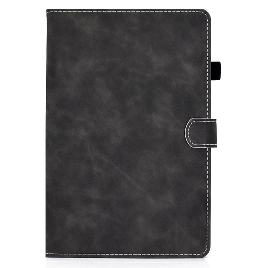 For Samsung Galaxy Tab S8 / S7 Cowhide Texture Smart Leather Tablet Case(Grey) by bashfashion