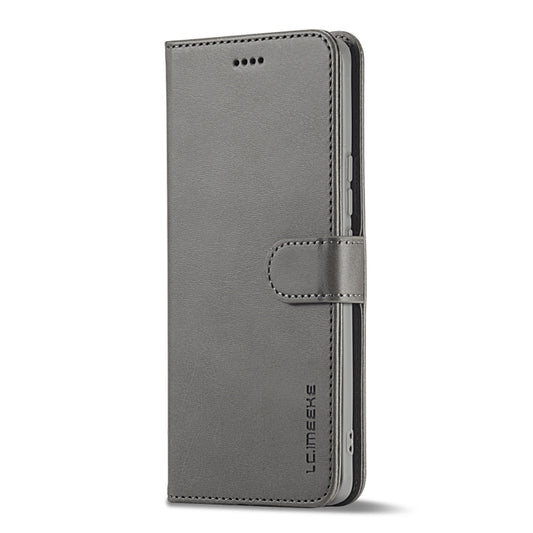 For Honor 50 SE LC.IMEEKE Calf Texture Leather Phone Case(Grey) by LC.IMEEKE
