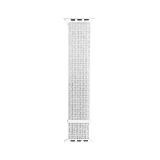 For Apple Watch Apple Watch Ultra 49mm&Watch Ultra 2 49mm / Series 9&8&7 45mm / SE 3&SE 2&6&SE&5&4 44mm / 3&2&1 42mm Mutural Nylon Watch Band(White) by Mutural