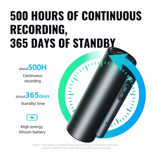 Q76 Smart HD Noise Reduction Voice Control Strong Magnetic Recording Pen, Capacity:32GB(Black) by bashfashion