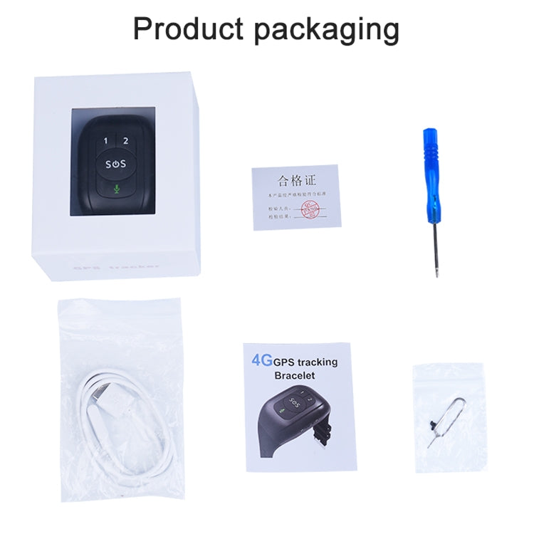 RF-V48 4G Waterproof Anti-lost GPS Positioning Smart Watch, Band B for North America, South America (Red) by bashfashion