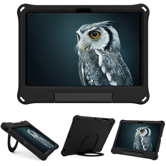 For Samsung Galaxy Tab A8 EVA Handle Holder Tablet Case(Black) by bashfashion