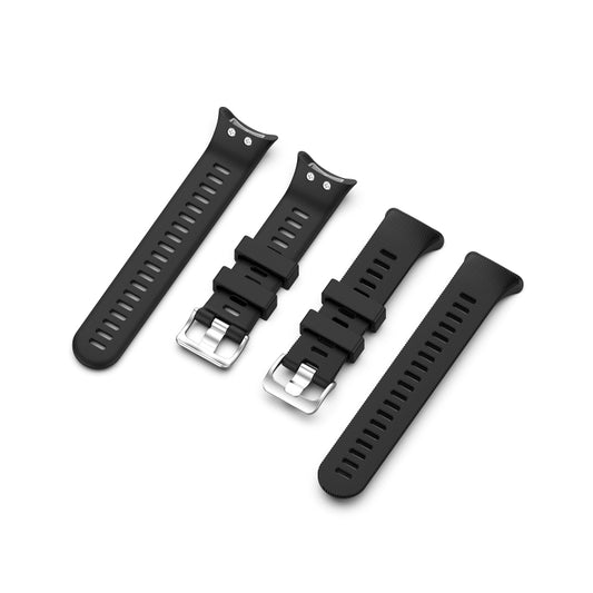 For Garmin Forerunner 45 & 45S Silicone Watch Band(Black) by bashfashion