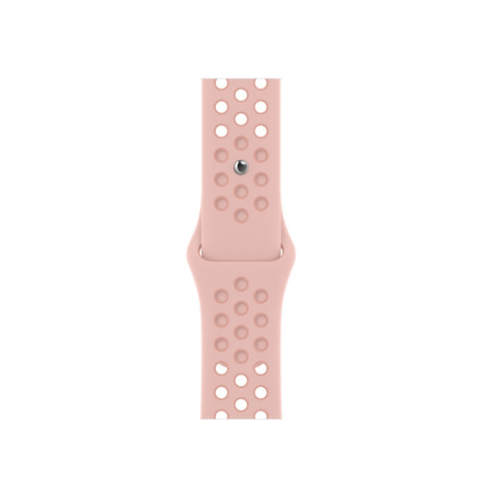 Sport Silicone Watch Band For Apple Watch Ultra 49mm&Watch Ultra 2 49mm / Series 9&8&7 45mm / SE 3&SE 2&6&SE&5&4 44mm / 3&2&1 42mm(Pink Oxford/Rose Whisper) by bashfashion